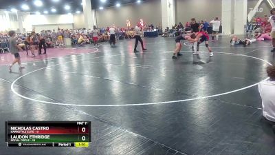 126 lbs Round 4 (10 Team) - Laudon Ethridge, Social Circle vs Nicholas Castro, Hawkstyle Elite