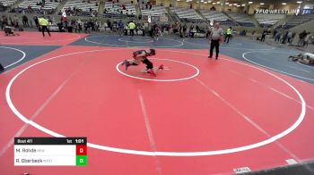 65 lbs Rr Rnd 1 - Maxton Rohde, New Mexico Wolfpack Wrestling Acadamy vs Rylan Oberbeck, West Texas Grapplers