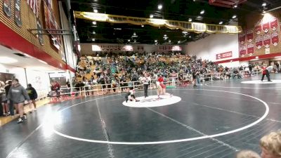 86-95 lbs Cons. Round 3 - Ayden Fox, Dean Morgan vs Josie Entel,, Dean Morgan