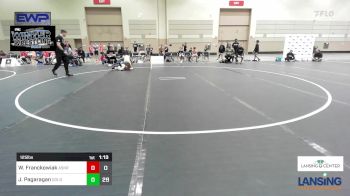 125 lbs Semifinal - Wyatt Franckowiak, Askren Wrestling Academy - (C) vs Jahryzen Pagaragan, Gold Rush Wrestling