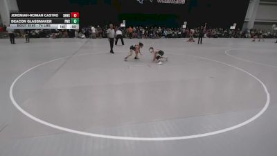 74 lbs Cons. Sub-rd Of 16 - Deacon Glassmaker, Princeton Wrestling Club vs Jeremiah-Roman Castro, Savage House Wrestling Club