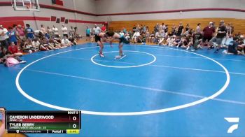 165 lbs Round 2 (6 Team) - Cameron Underwood, MPWC vs Tyler Berry, Cypress Wrestling Club