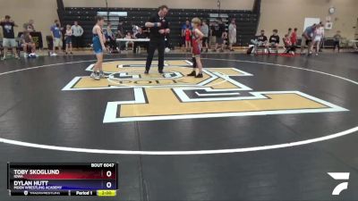 82 lbs Cons. Round 1 - Toby Skoglund, Iowa vs Dylan Hutt, Moen Wrestling Academy