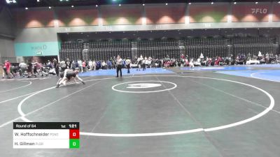 190 lbs Round Of 64 - Westin Hoffschneider, Ponderosa vs Hunter Gillman, Pleasant Grove