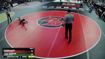 Champ. Round 1 - Luke Gardner, Garden County vs Symon Kastl, Aquinas Catholic