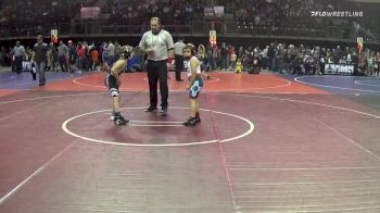 87 lbs Round Of 16 - Xavier Roybal, New Mexico Wolfpack vs JT Ingalls, Olympian Wrestling