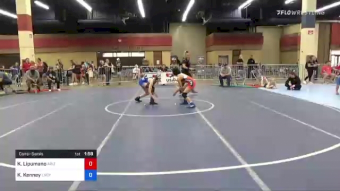 42 kg Consolation - Khyla Lipumano, Arizona Girls Wrestling vs Khloe ...