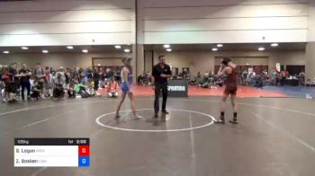 106 kg Prelims - Gabriel Logan, Apex Wrestling School vs Zac Bosken, Higher Calling Wrestling Club