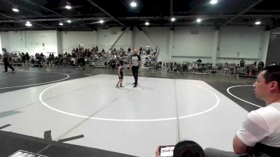 54 lbs Round Of 16 - Suho Kwak, Salem Elite Mat Club vs Alaina Saavedra, Top Rank Hammers