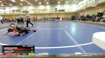 120-125 lbs Round 1 - Caddo Gilmore, Team Conquer vs James Lauf, EIERMAN ELITE