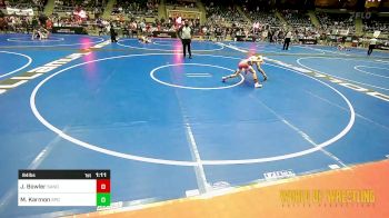 84 lbs Round Of 16 - Jaxten Bowler, Sanderson Wrestling Academy vs Mack Karmon, St. Paris Graham