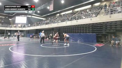 285 lbs Quarterfinal - Christopher Gray, Pompton Lakes vs Aiden Herbert-Roberts, Paulsboro