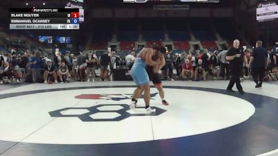 215 lbs Cons. Sub-rd Of 16 - Blake Nguyen, Idaho vs Emmanuel Ocansey, Pennsylvania