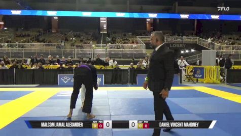 Daniel Vincent Mahoney vs Malcom Jamal Alexander 2025 Pan Jiu Jitsu IBJJF Championship