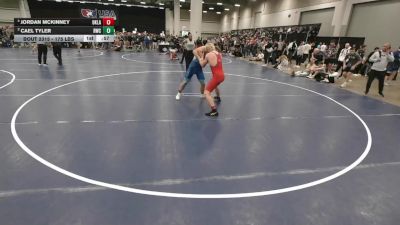 175 lbs Cons. Semis - Cael Tyler, Ragnarok Wrestling Club vs Jordan McKinney, Oklahoma