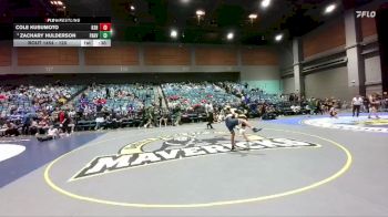 120 lbs Cons. Round 3 - Cole Kusumoto, Kamehameha vs Zachary Hulderson, Pahrump Valley
