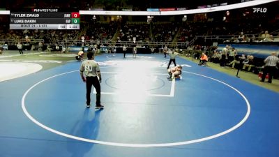 I-131 lbs Champ. Round 1 - Luke Dakin, FDR Hyde Park vs Tyler Zwald, Jamestown