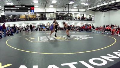 131 lbs Round 3 (16 Team) - Ryleigh Ruiz, Albion vs Nadia Ungurean, Frostburg Sate University
