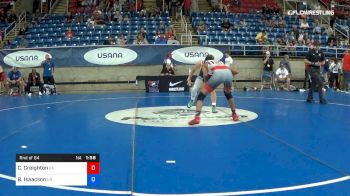 152 lbs Rnd Of 64 - Cade Creighton, California vs Brandon Isaacson, Oregon