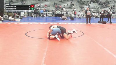 126 lbs Round Of 16 - Marco Futia, NY vs Nick Desisto, MA