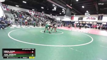 150 lbs Champ. Round 2 - Isreal Dunn, Canyon Springs vs Gael Angeles, Long Beach Poly