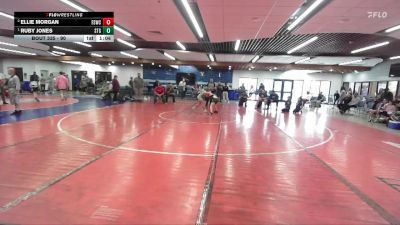 90 lbs 1st Place Match - Ruby Jones, Small Town Grims vs Ellie Morgan, Fighting Squirrels Wrestling Club