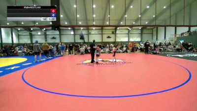 U8 FS - 62 lbs Champ. Round 1 - Oscar Huffman, Cowboy Mat Club vs Audun Mullins, Pioneer Grappling Academy