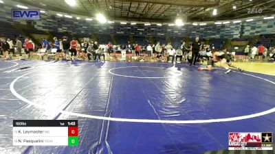 150 lbs Consi Of 16 #2 - Kale Leymaster, Big Game Wrestling Club vs Nicholas Pasqualini, Young Guns Nashville Wrestling