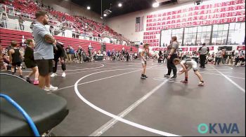 51-54 lbs Quarterfinal - Rylee Reece, Bridge Creek Youth Wrestling vs Rowan Falcon, Independent