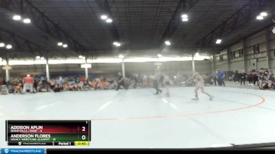 63 lbs Round 2 (3 Team) - Anderson Flores, Legacy Wrestling Academy vs Addison Aplin, Idaho Falls / Rigby