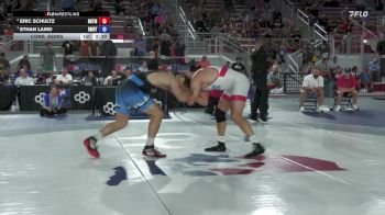 97 lbs Cons. Semis - Eric Schultz, Nebraska RTC/ Titan Mercury Wrestling Club (TMWC) vs Ethan Laird, DMV RTC