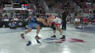 97 lbs Cons. Semis - Eric Schultz, Nebraska RTC/ Titan Mercury Wrestling Club (TMWC) vs Ethan Laird, DMV RTC