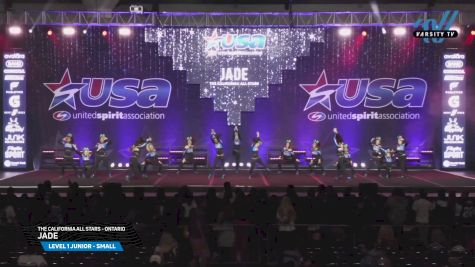 The California All Stars - Ontario - Jade [2025 L1 Junior - Small Day 2] 2025 USA All Star Cheer Super Nationals