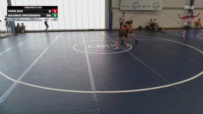 132 lbs Rr Rnd 2 - Paris Ruiz, MF Dynasty vs Maximus Switzenberg, TNWC White