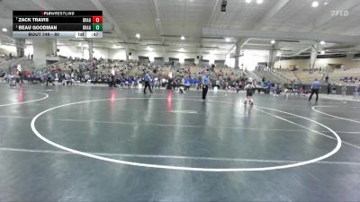 80 lbs Cons. Semi - Beau Goodman, Minion Training Center vs Zack Travis, Rabbit Wrestling Club