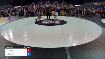 125 lbs Cons 8 #2 - Lexie Lopez, CO vs Ragan Retell, NY