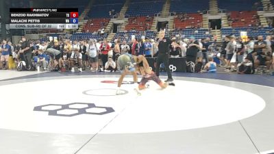 126 lbs Cons. Sub-rd Of 32 - Behzod Rakhmatov, Texas vs Malachi Pettis, Washington