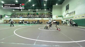 150 lbs 7th Place Match - Alexander Andre, Simi Valley vs Rocky Lo, Poly/Long Beach