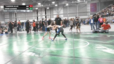 92 lbs Cons. Quarters - Cameron Allan, Inland Northwest Wrestling Training Center vs Asher Jackson, Inland Northwest Wrestling Training Center