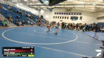 126 lbs 1st Place Match - Baylen Smith, Wyoming vs Wyatt Weiss, Team Braves Wrestling Club