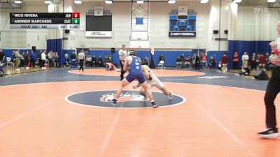 125 lbs 1st Place Match - Andrew Marchese, Castleton vs Nico Rivera, Johnson & Wales (ri)