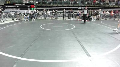 80 lbs Semifinal - Troy Migliaccio, Ruthless WC vs Jackson Ferrone, Triumph Trained