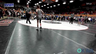 58 lbs Semifinal - Kamdyn Carver, D3 Wrestling Cluib vs Rivers Tahdooahnippah, Elgin Wrestling