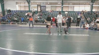 52/56 Prelim - Logan Rooney, Rambler Wrestling Club vs Niyomi Velasquez, Eagles Nest