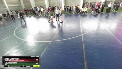 165 lbs Cons. Round 5 - Kael Worthen, American Leadership Academy vs Levi Cragun, Roy