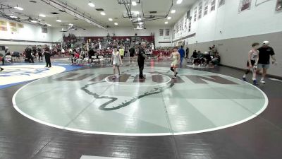 100 lbs Quarterfinal - Alex Veljkovic, Este Built WC vs Dominick DeFilippis, Yale Street