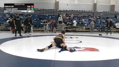 105 lbs Cons. Quarters - Gaelle Cid, Toss Em Up Wrestling Academy vs Ethan Gentry, NXT Level Wrestling Academy