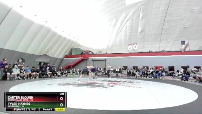 285 lbs Finals (2 Team) - Carter Blough, Grand Valley State vs Tyler Haynes, McKendree