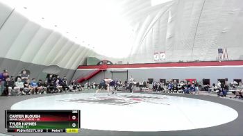 285 lbs Finals (2 Team) - Carter Blough, Grand Valley State vs Tyler Haynes, McKendree
