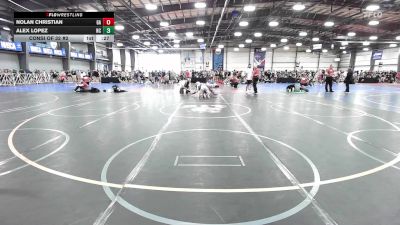 126 lbs Consi Of 32 #2 - Nolan Christian, GA vs Alex Lopez, NC
